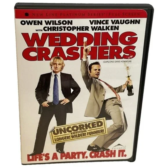 Wedding Crashers (DVD, 2006) Uncorked, Full Screen Owen Wilson, Vince Vaughn